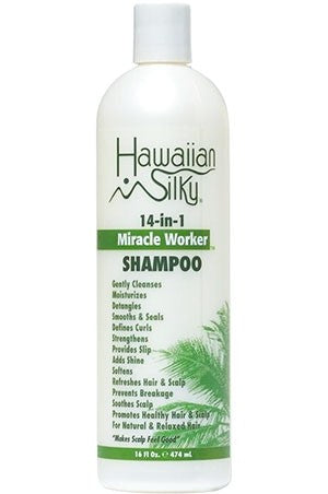 HAWAIIAN SILKY Miracle Worker 14 in1 Shampoo(16oz)